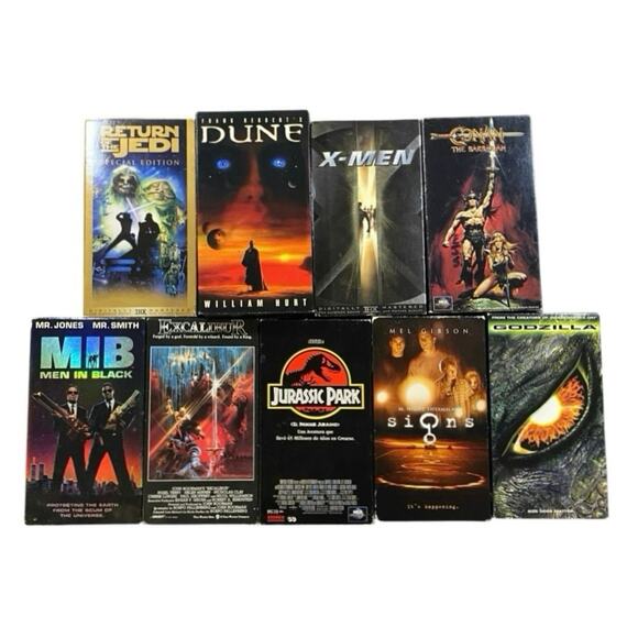 Vintage Action / Sci-fi / Thriller VHS Movie Lot - Picture 1 of 2